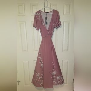 Dress with cherry blossoms